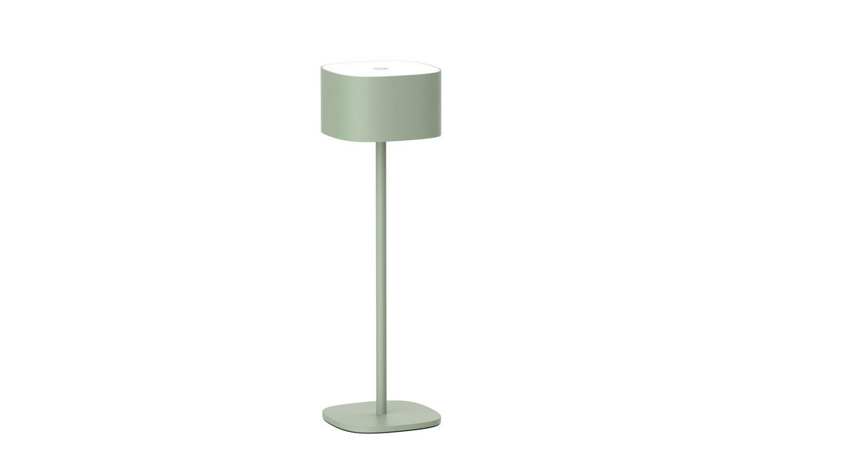 NAMIZNA SVETILKA ZA POLNJENJE  Lucy      8,1/26,2 cm       - metino zelena, Basics, kovina (8,1/26,2cm)