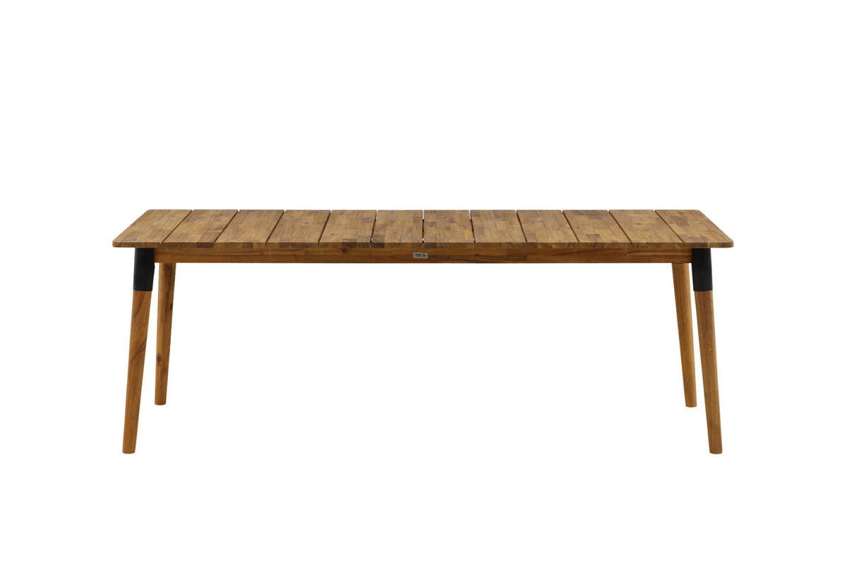 UTEBORD trä rektangulär  - ljusbrun, Modern, trä (210/100/75cm) - Gardenson