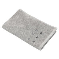 PEŠKIR ZA GOSTE QUATTRO  siva 50/30 cm  - siva, Osnovno, tekstil (50/30cm) - Esposa