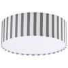 DECKENLEUCHTE 37/13 cm   - Naturfarben/Grau, MODERN, Kunststoff/Textil (37/13cm) - Novel