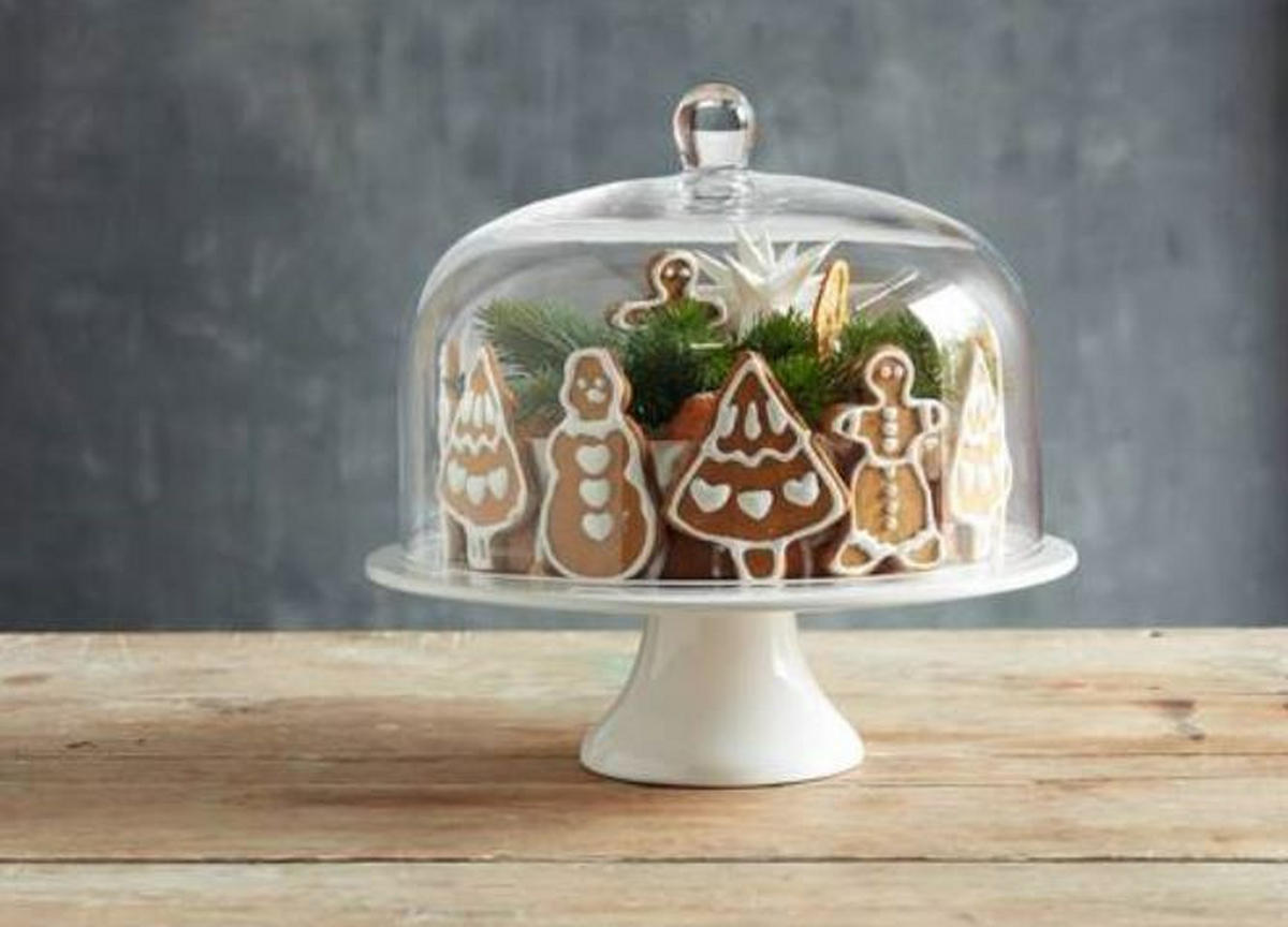 SPEISEHAUBE - Klar, Design, Glas (32/22,5cm) - ASA