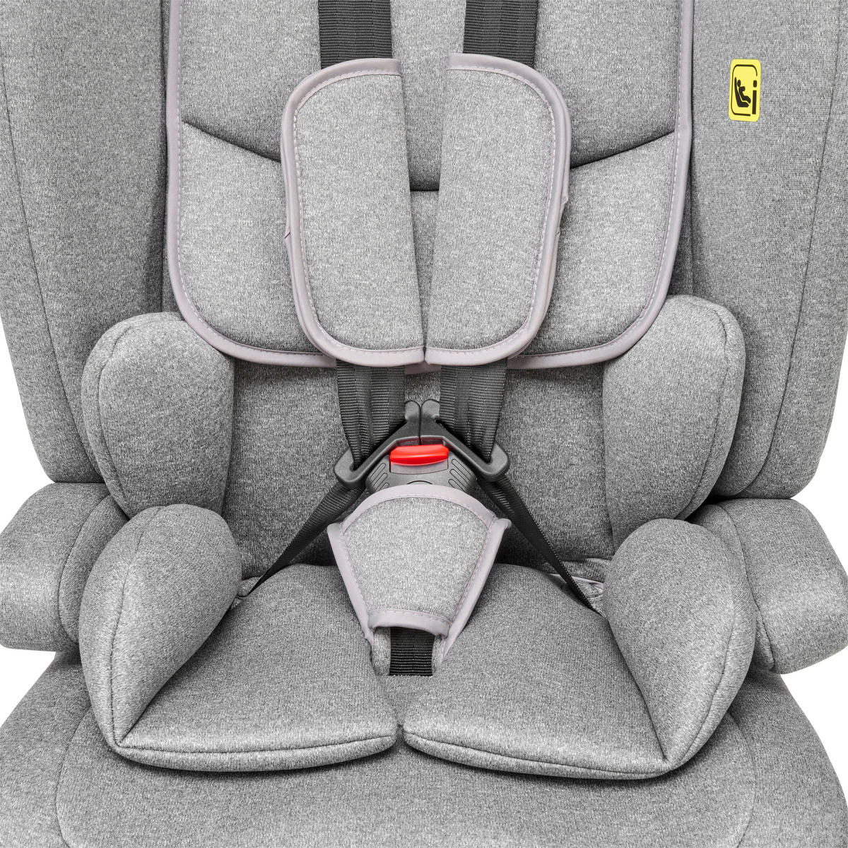KINDERAUTOSITZ  - Grau, Basics, Kunststoff/Textil (44/48/73cm) - Jimmylee