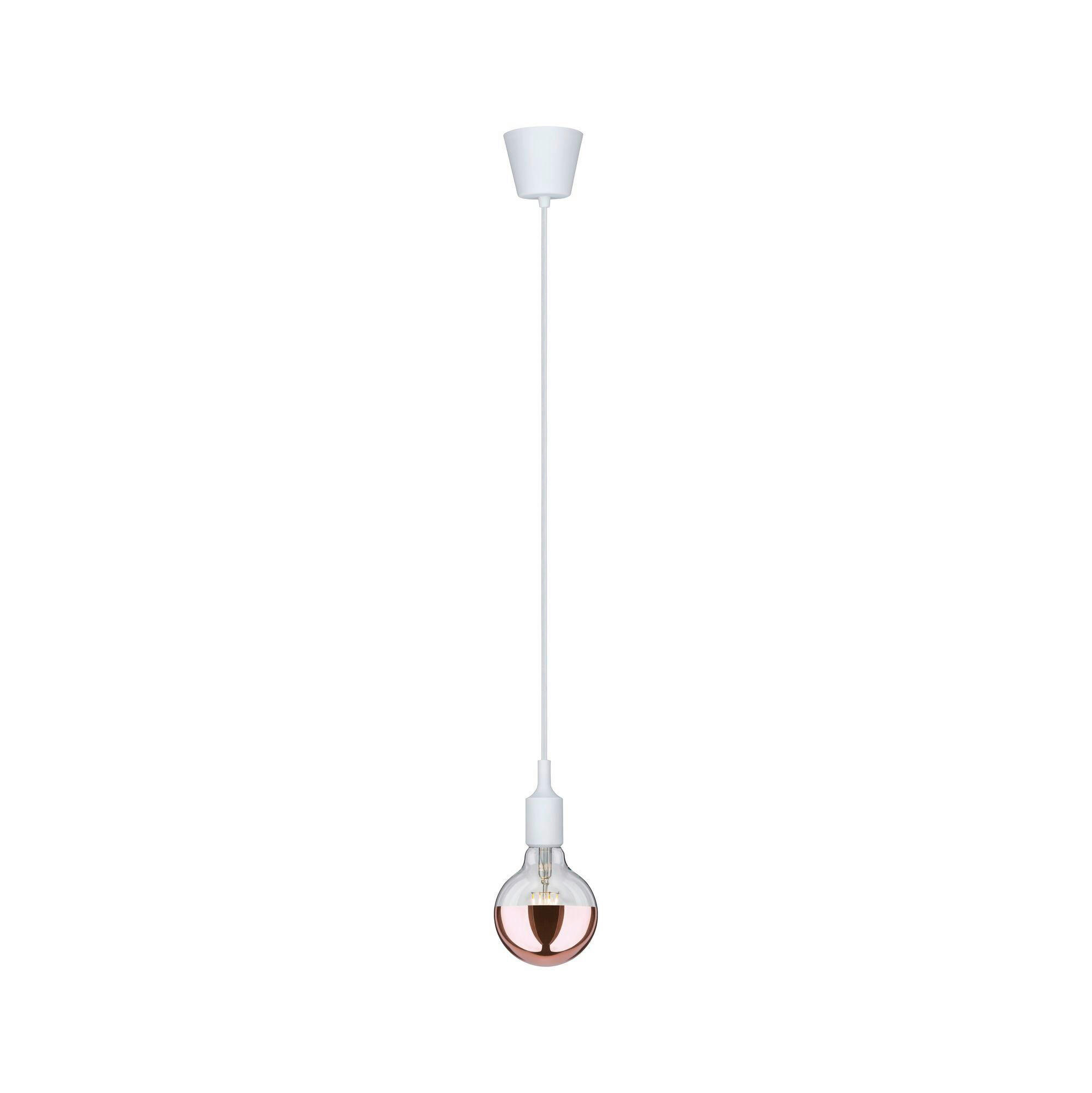 HÄNGELEUCHTE 9,2/200,0 cm  - Weiß, Basics, Kunststoff (9,2/200,0cm) - Paulmann