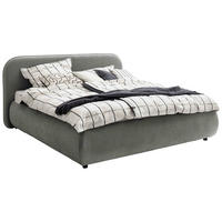 POLSTERBETT 180/200 cm,  in Grau,  - Grau, Design, Holz/Textil (180/200cm) - Schöner Wohnen