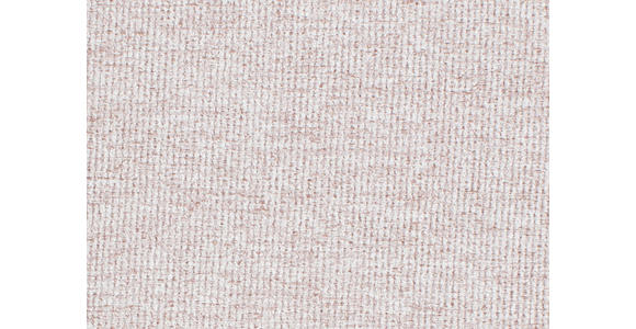 ECKSOFA in Webstoff Hellrosa  265/180 cm  - Hellrosa/Schwarz, Design, Textil/Metall (265/180cm) - Carryhome