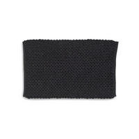 BADEMATTE Schwarz 80/50 cm  - Schwarz, KONVENTIONELL, Textil (80/50cm) - Kela