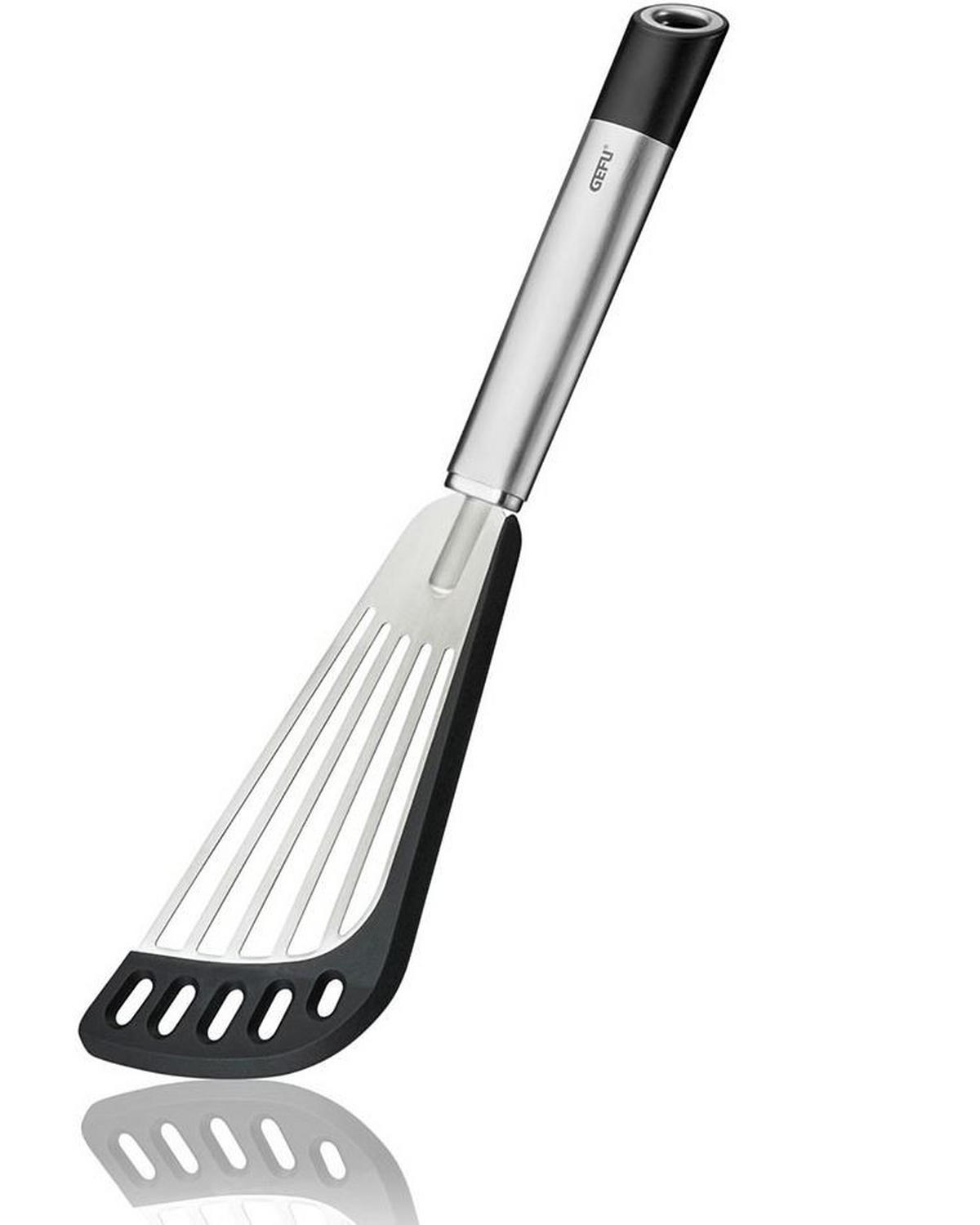LOPATICA KUHINJSKA Primeline  - boje oplemenjenog čelika/crna, Basics, metal/plastika (8,6/2,3/31,6cm) - Gefu