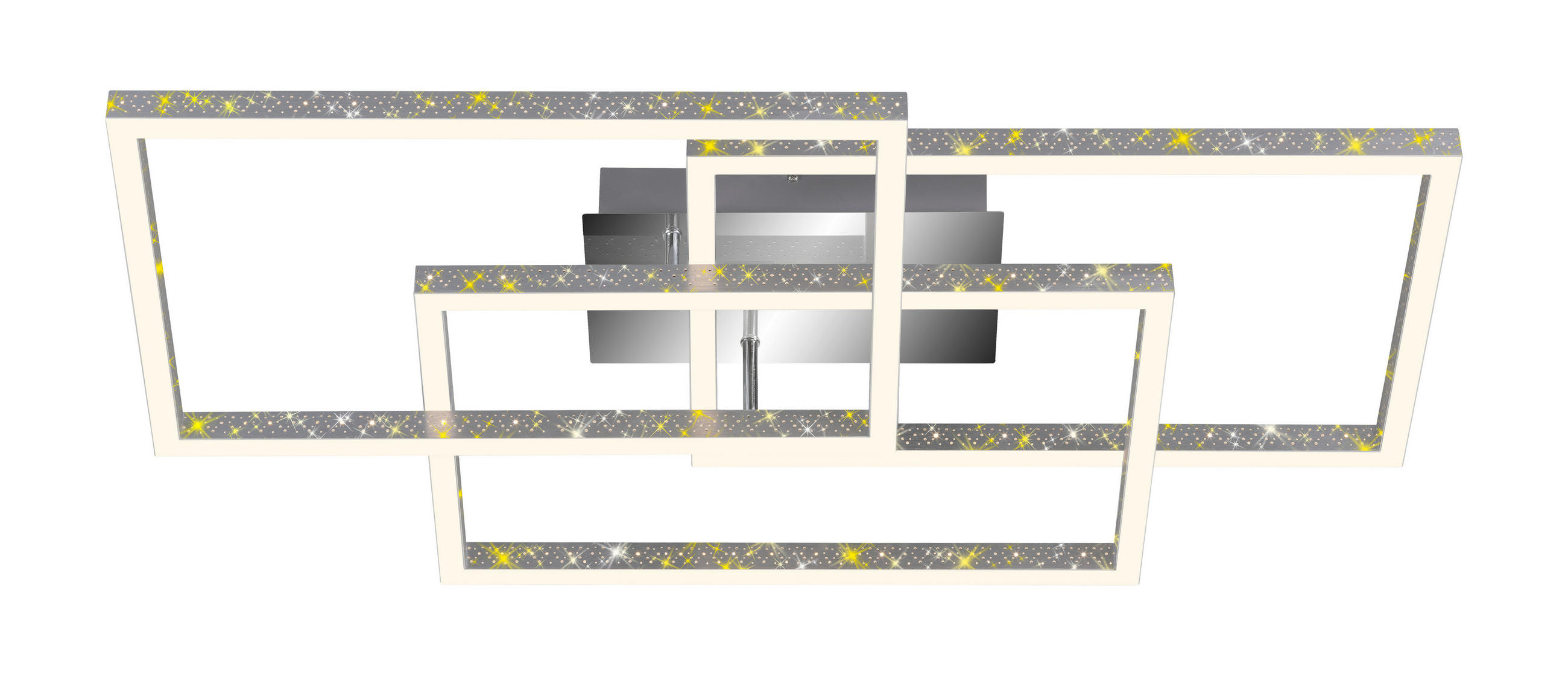 STROPNÉ LED SVIETIDLO, 80/49,5/13 cm - Design (80/49,5/13cm)