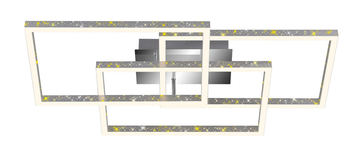 STROPNÉ LED SVIETIDLO, 80/49,5/13 cm - Design (80/49,5/13cm)