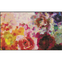 FUßMATTE 75/120 cm Colour Blast  - Multicolor, KONVENTIONELL, Kunststoff/Textil (75/120cm) - wash+dry