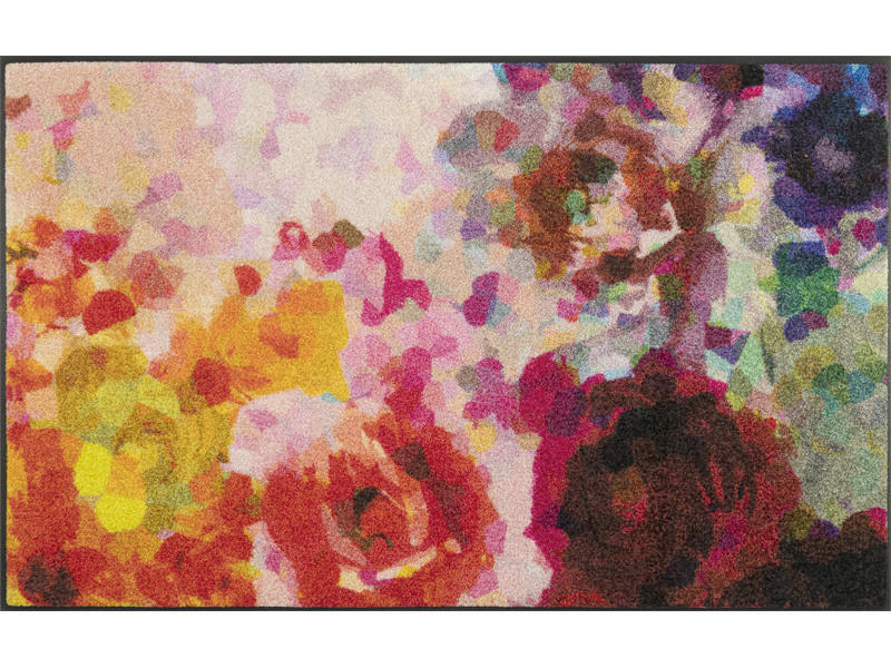 wash+dry FUßMATTE Colour Blast Mehrfarbig 75x120 cm