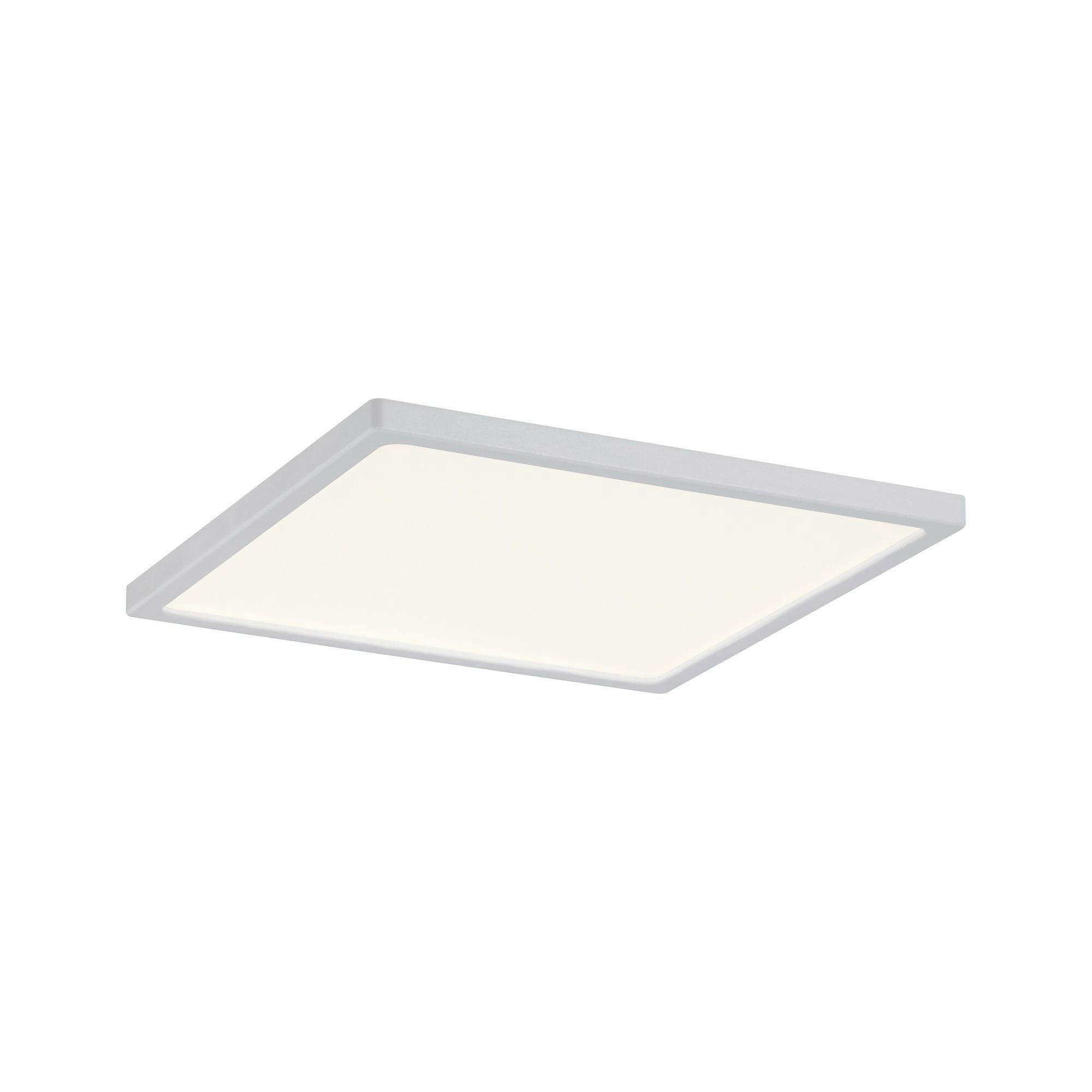 LED-PANEEL  - Weiß, Basics, Kunststoff (12/12cm) - Paulmann