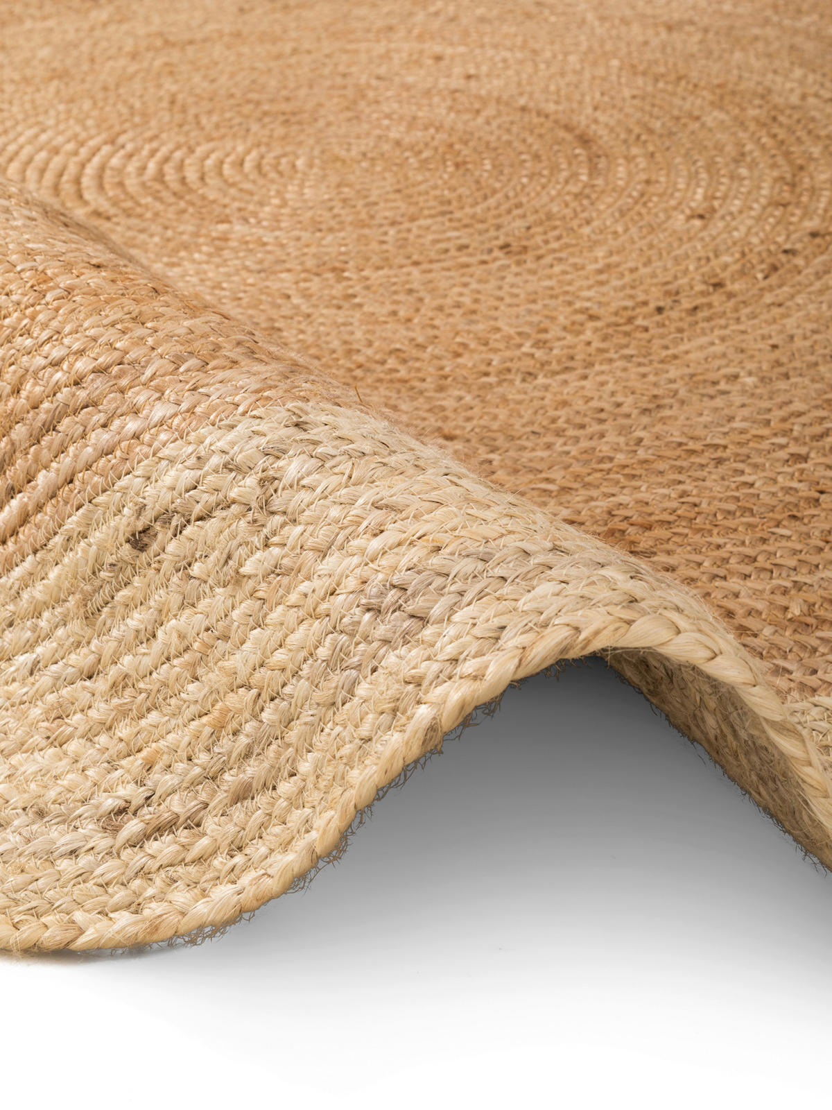JUTETEPPICH 160 cm Jutta Creme, Goldfarben  - Goldfarben/Creme, Basics, Textil (160cm)