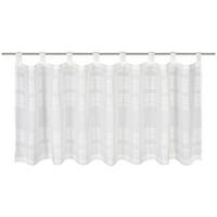 KURZGARDINE   150/45 cm   - Weiß, Design, Textil (150/45cm) - Esposa