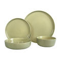 KOMBISERVICE Colori verde 24-teilig  - Grün, Trend, Keramik - Novel
