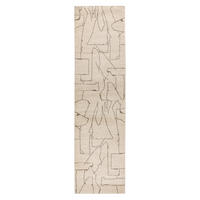 FLACHWEBETEPPICH 80/300 cm My Parma Creme  - Creme, Design, Textil (80/300cm) - Obsession