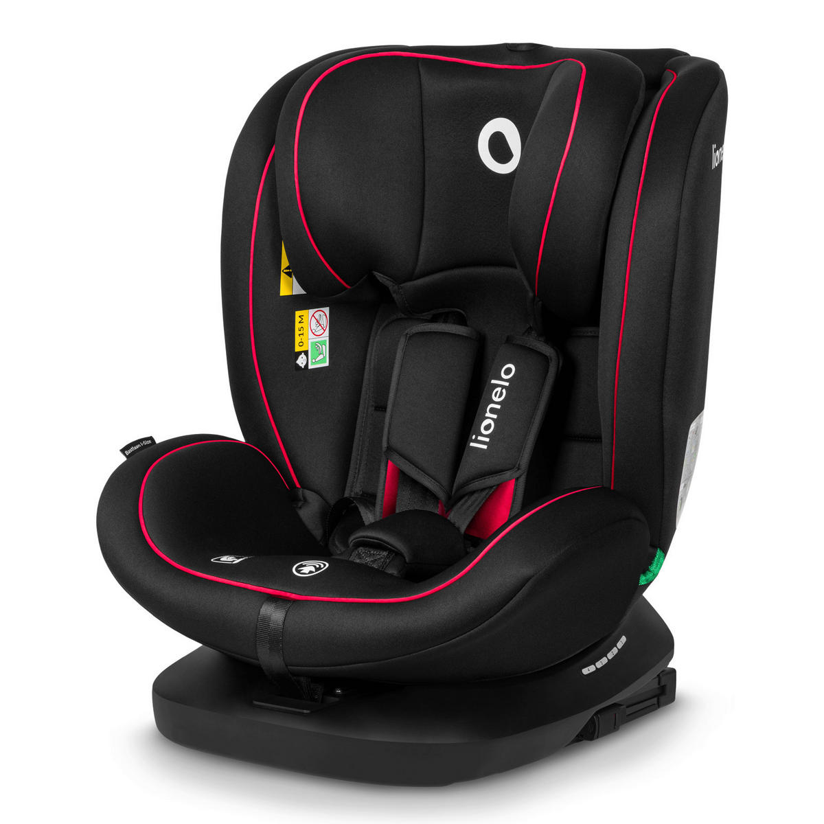 KINDERAUTOSITZ   - Rot, Basics, Kunststoff (44,5/60/81cm) - Lionelo