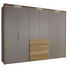 DREHTÜRENSCHRANK in teilmassiv Wildeiche Eichefarben, Fango - Chromfarben/Fango, KONVENTIONELL, Holz/Holzwerkstoff (300/223/61cm) - Dieter Knoll DREHTÜRENSCHRANK in teilmassiv Wildeiche Eichefarben, Fango - Chromfarben/Fango, KONVENTIONELL, Holz/Holzwerkstoff (300/223/61cm) - Dieter Knoll