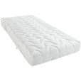 TASCHENFEDERKERNMATRATZE 80/200 cm Höhe ca. 22 cm  - Weiß, Basics, Textil (80/200cm) - Sleeptex