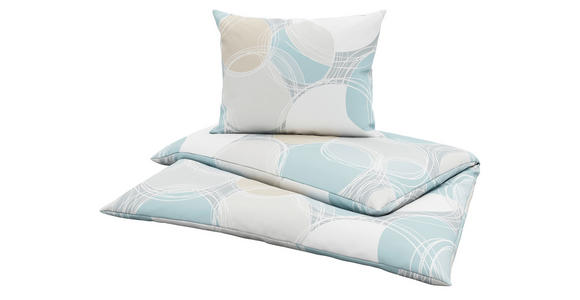 Bettwäsche Donika - Blau, MODERN, Textil - Luca Bessoni
