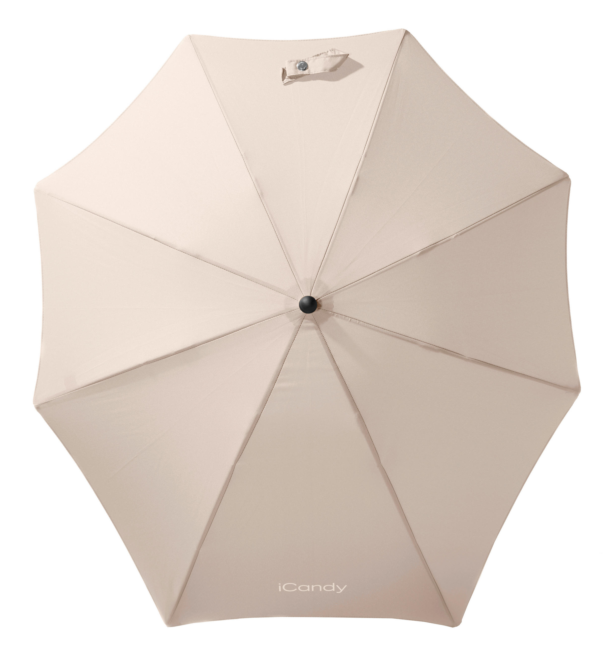 SUNCOBRAN ZA DJEČJA KOLICA    - tamno siva/bež, Basics, metal/plastika (55cm) - ICANDY