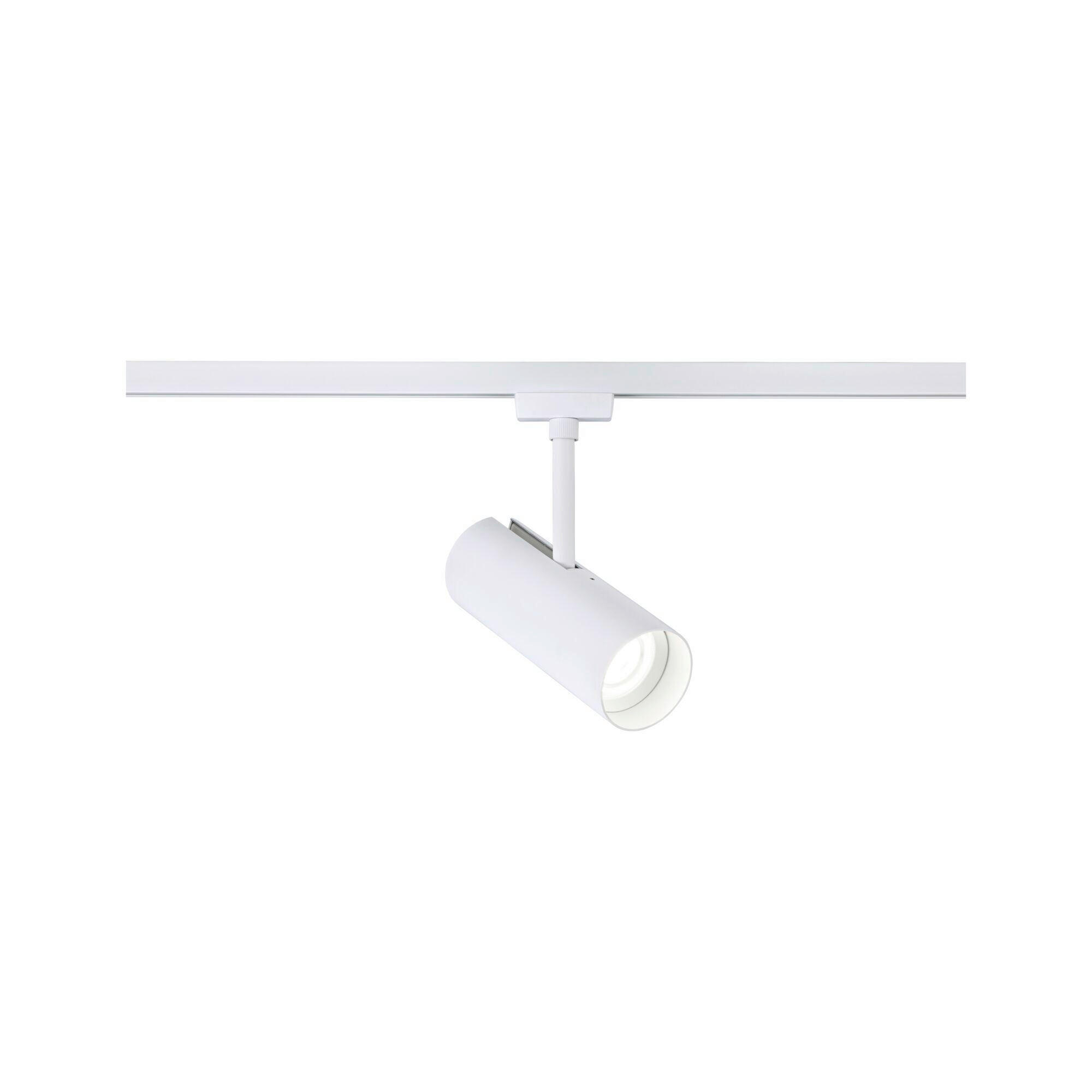 SCHIENENSYSTEM-STRAHLER URail Theron 6,2/20 cm   - Weiß, Basics, Kunststoff (6,2/20cm) - Paulmann