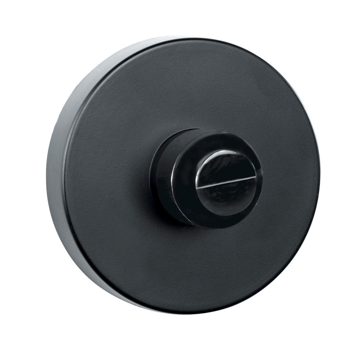 MONTAGEPLATTEN - Schwarz, Basics, Kunststoff (6/6/3cm) - Wenko