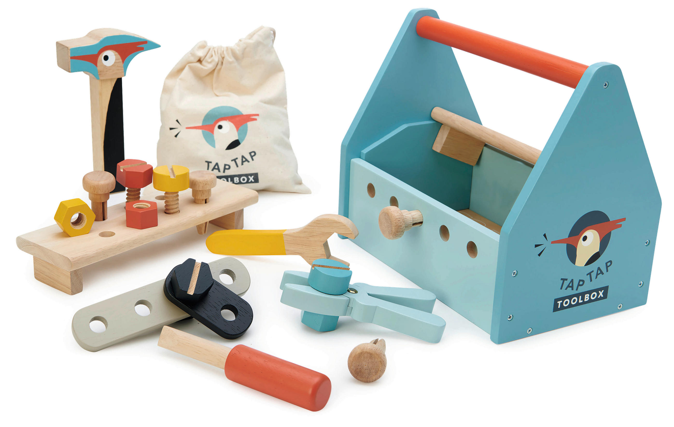 KINDER-WERKZEUGKOFFER - Trend, Holz (25/16/21cm)