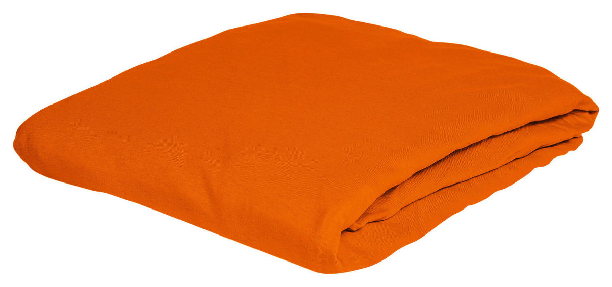 BETTTUCH Jersey  - Orange, KONVENTIONELL, Textil - Irisette