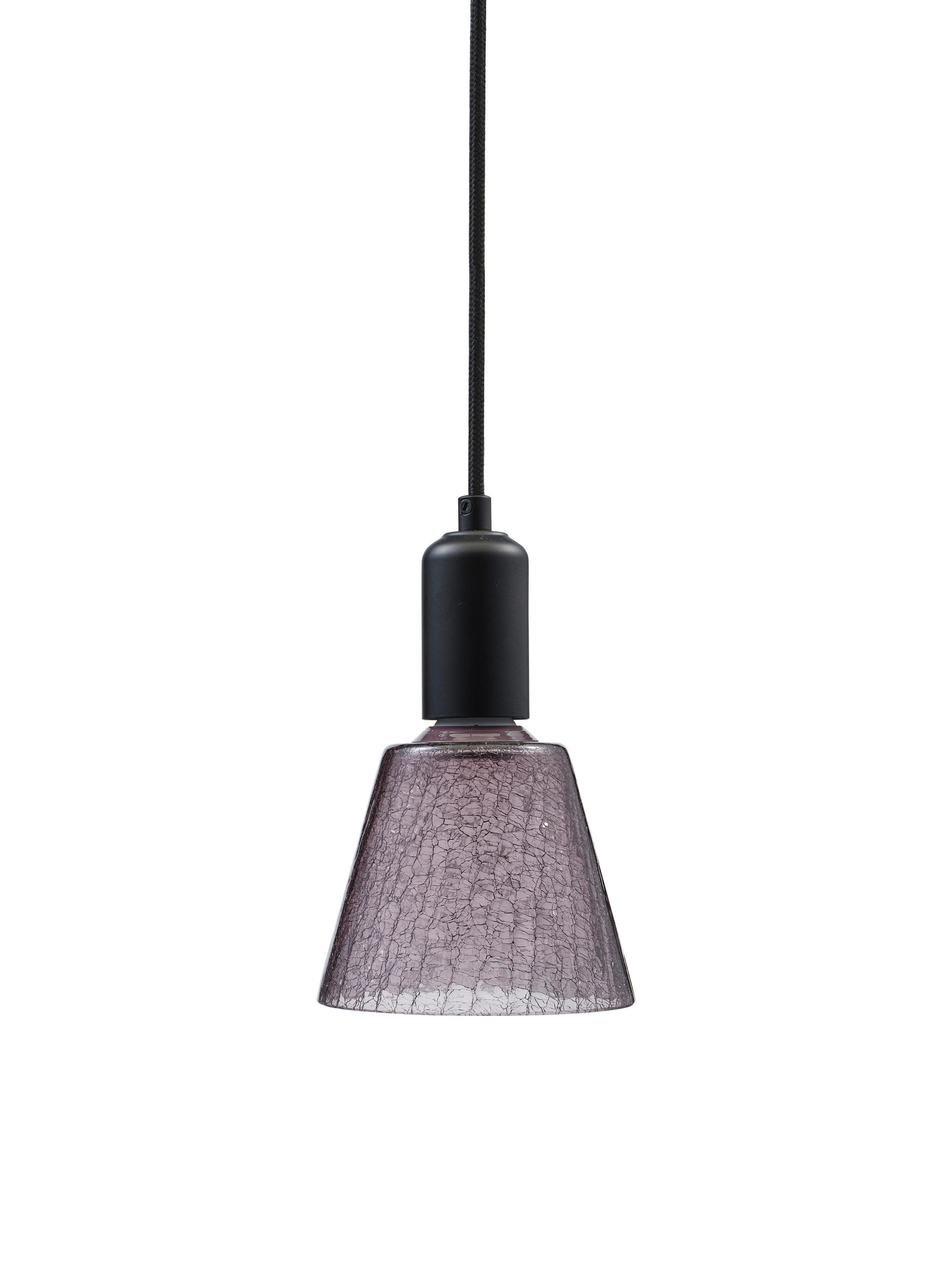 HÄNGLAMPA PR Home Tilda 12/18 cm  - grå, Basics, glas (12/18cm)