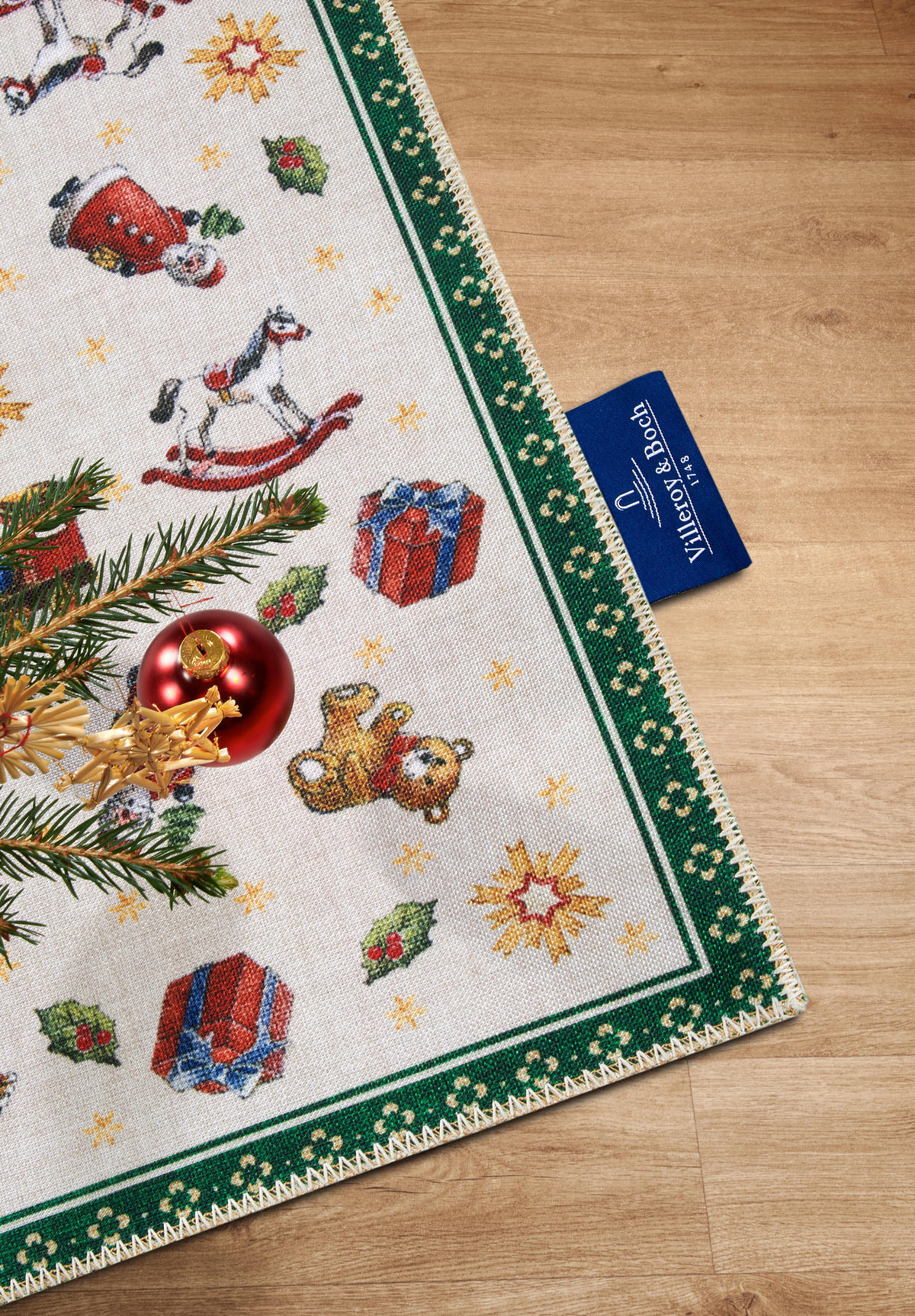 FLACHWEBETEPPICH 50/80 cm Toy's Delight Multicolor, Dunkelgrün  - Dunkelgrün/Multicolor, Design, Kunststoff/Textil (50/80cm) - Villeroy & Boch