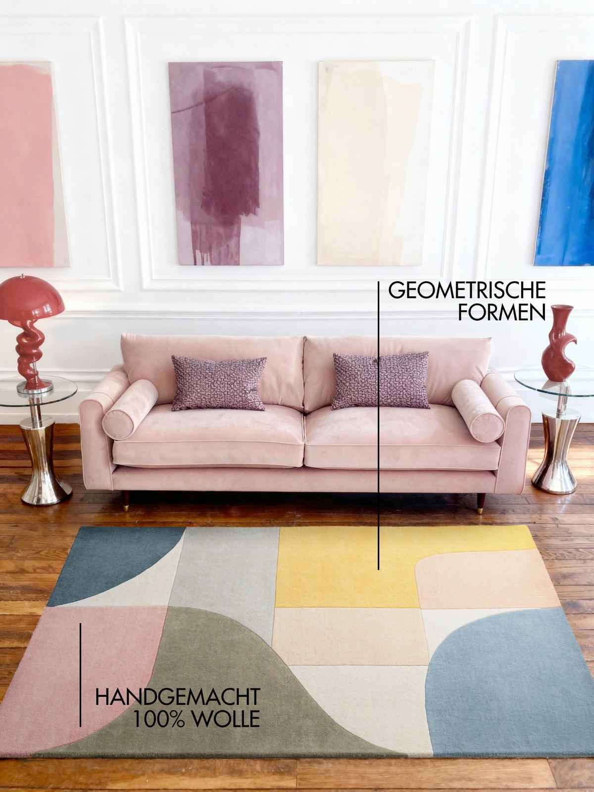 WOLLTEPPICH 200/290 cm Westminster Curzon Creme, Multicolor rechteckig  - Multicolor/Creme, Basics, Textil (200/290cm) - Ted Baker