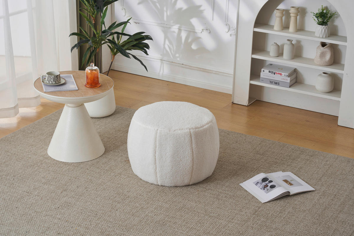 SEDACÍ PODUŠKA, 55/35/55 cm - béžová, Moderní, textil (55/35/55cm) - P & B