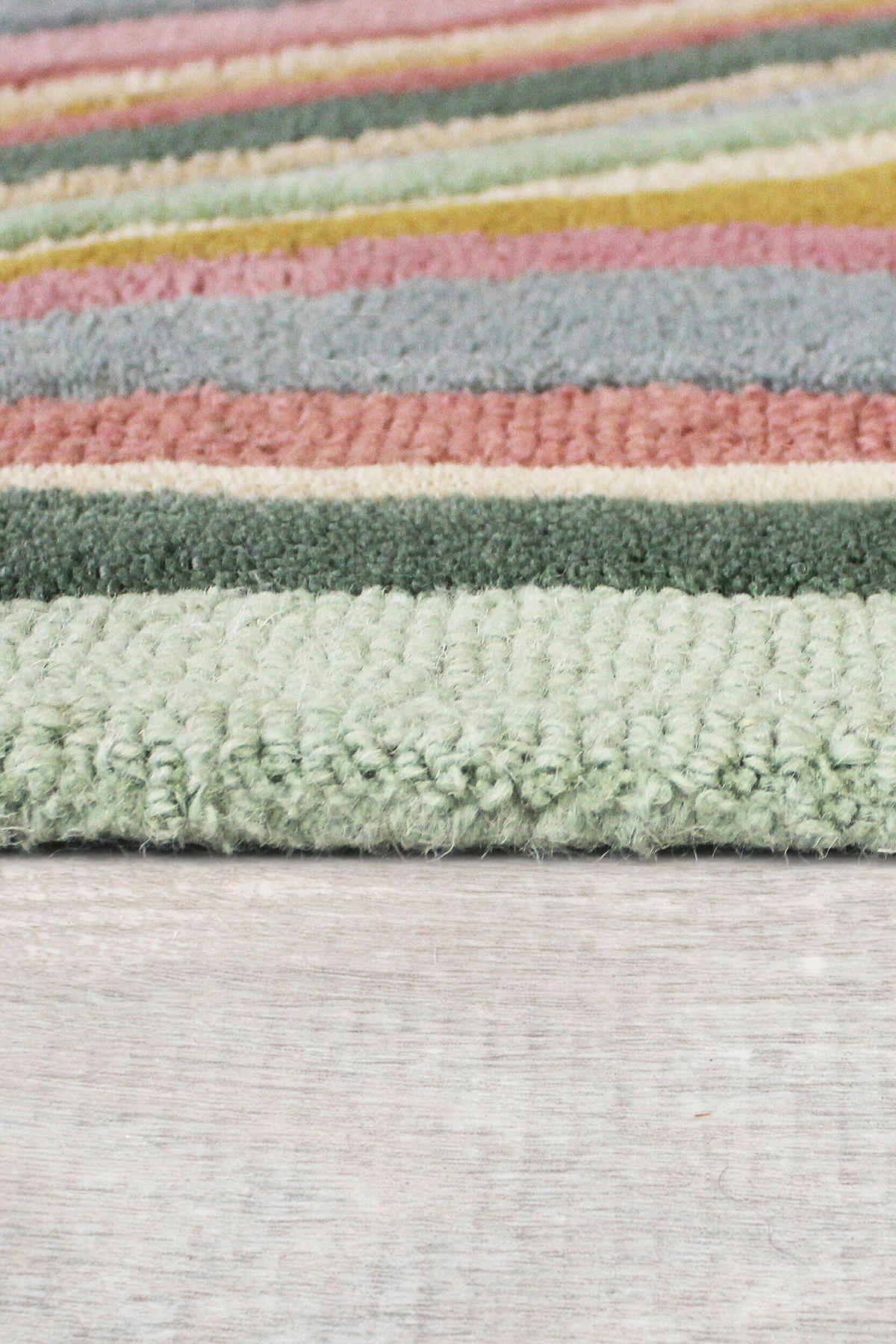 LÄUFER 60/230 cm  - Rosa/Grün, MODERN, Textil (60/230cm) - Xora