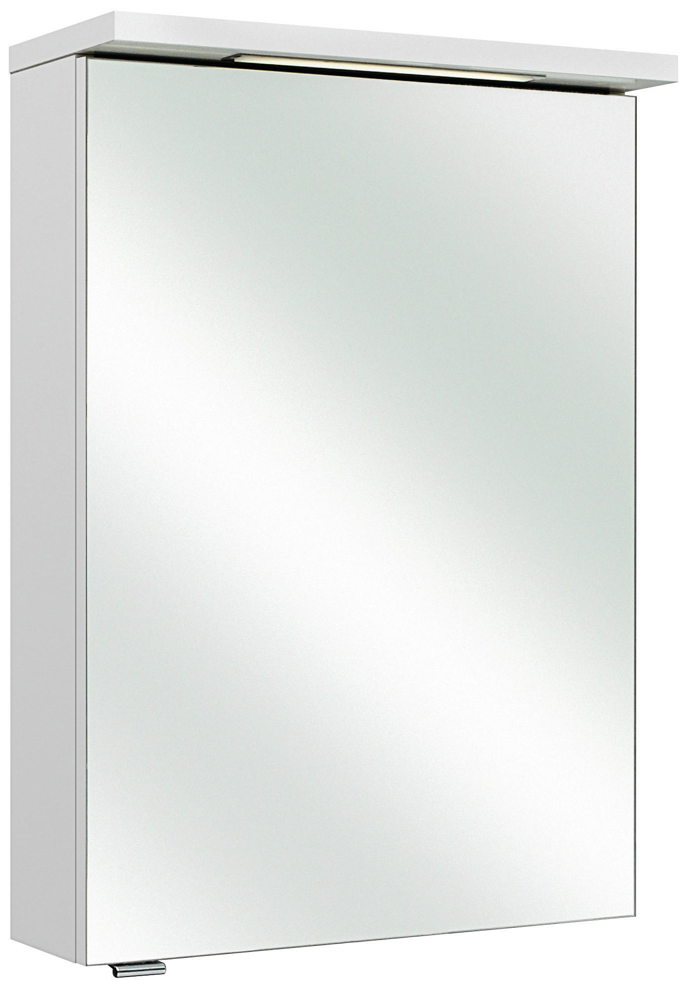 SPIEGELSCHRANK 50/72/16 cm  - Weiß, Basics, Glas/Holzwerkstoff (50/72/16cm) - Xora