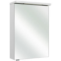 SPIEGELSCHRANK 50/72/16 cm  - Weiß, Basics, Glas/Holzwerkstoff (50/72/16cm) - Xora