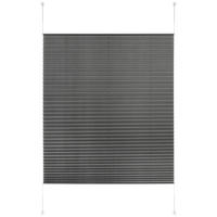 PLISSEE  blickdicht   80/210 cm  - Grau, Basics, Textil (80/210cm) - Homeware