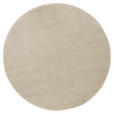 WEBTEPPICH 120 cm Beige  - Beige, Basics, Textil (120cm) - Novel