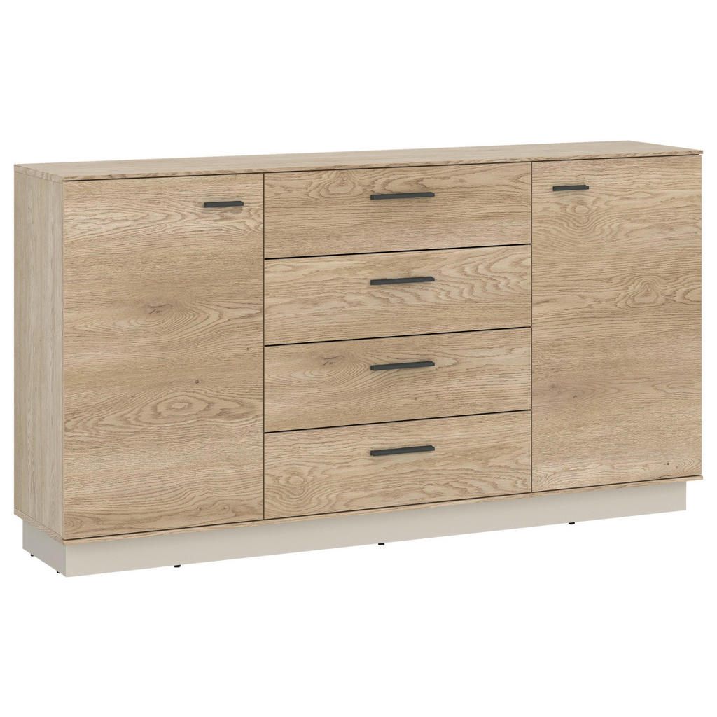 Sideboard, Lagoon, B: 155 Cm Eichefarben/kaschmir