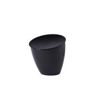 ABFALLSAMMLER Calypso 2,2 L  - Schwarz, KONVENTIONELL, Kunststoff (17,5/17,5/18,4cm) - Mepal