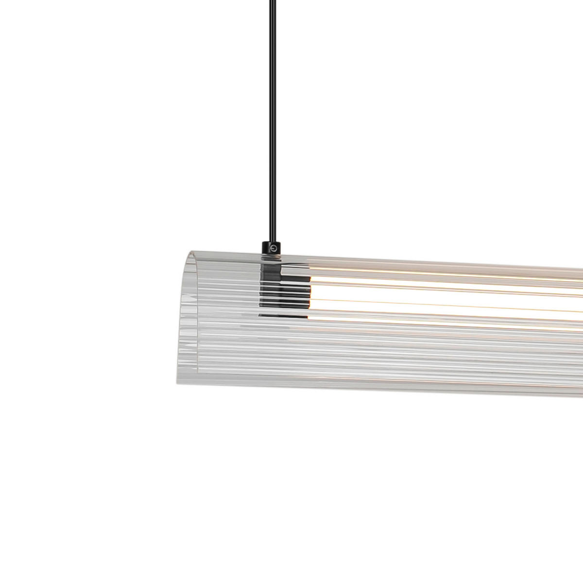 LED-HÄNGELEUCHTE Aliani 9/8/100 cm  - Schwarz, Design, Kunststoff (9/8/100cm) - Nordlux