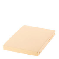 SPANNBETTTUCH Zwirn-Jersey 200/200 cm  - Beige/Braun, Basics, Textil (200/200cm) - Estella