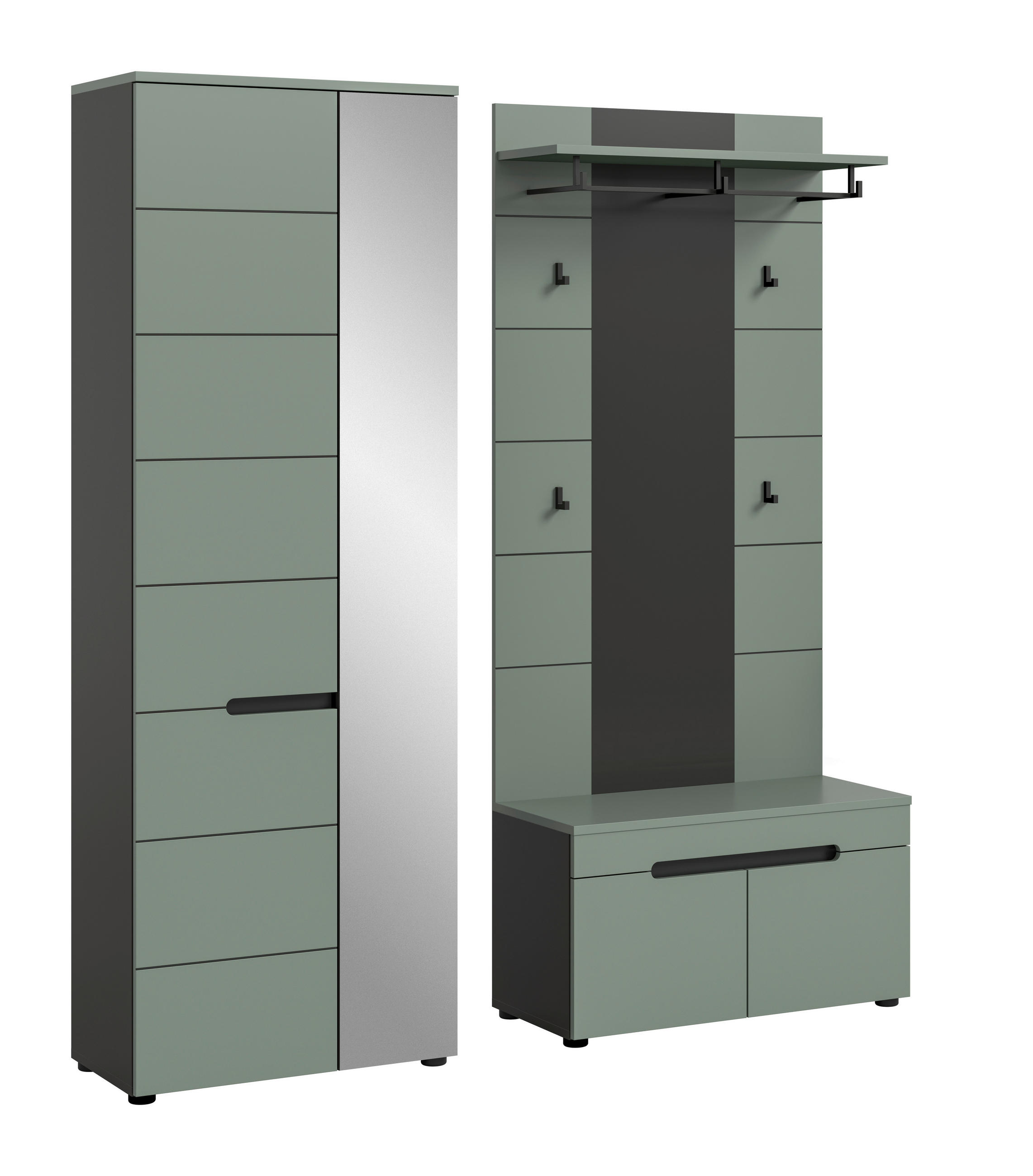 Livetastic Garderobe 160x190x37 cm