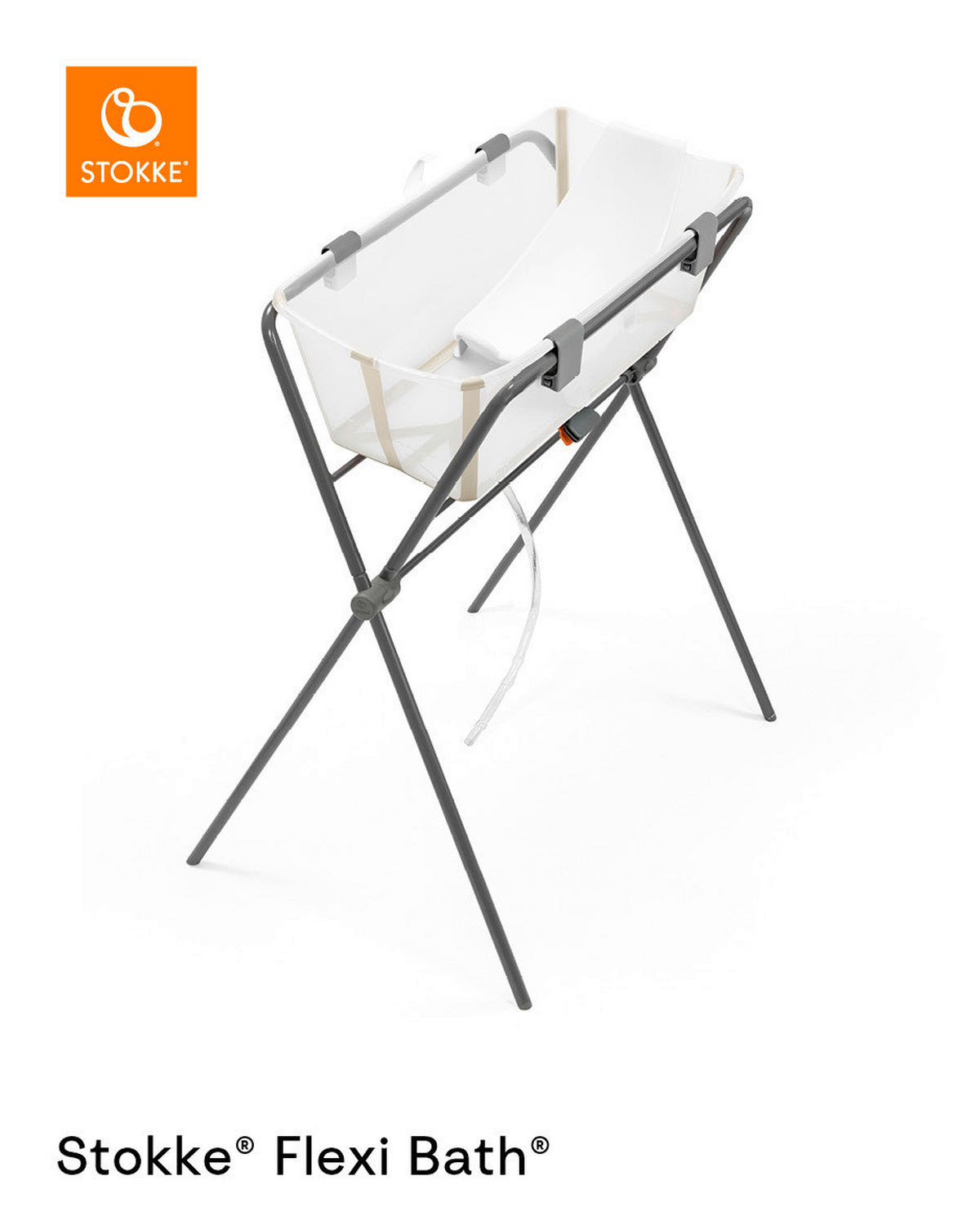 KADICA ZA BEBE  FLEXI BATH  - bež, Basics, plastika (24/34/64cm) - Stokke