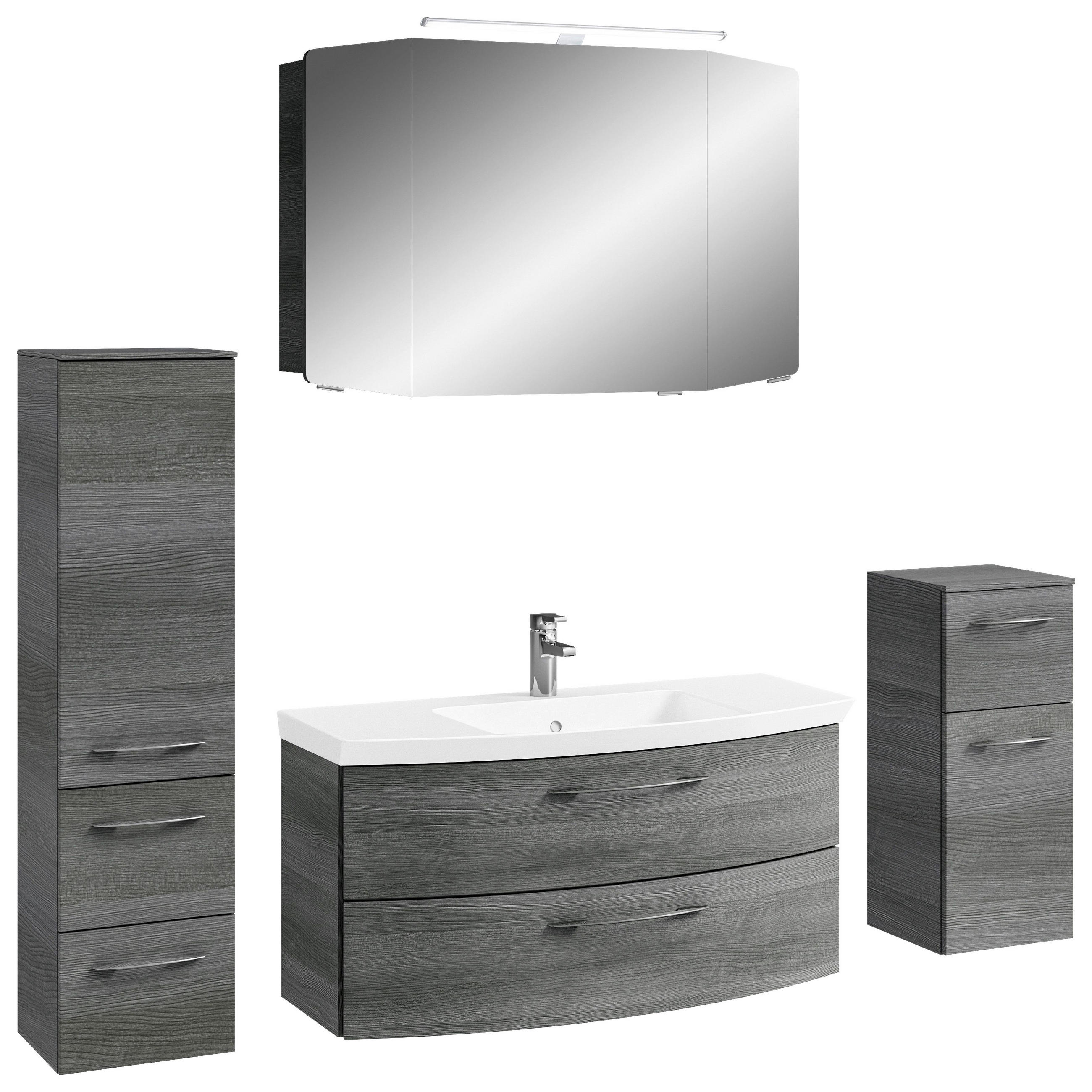 Pelipal Badezimmer Cassca Graphit 161 cm