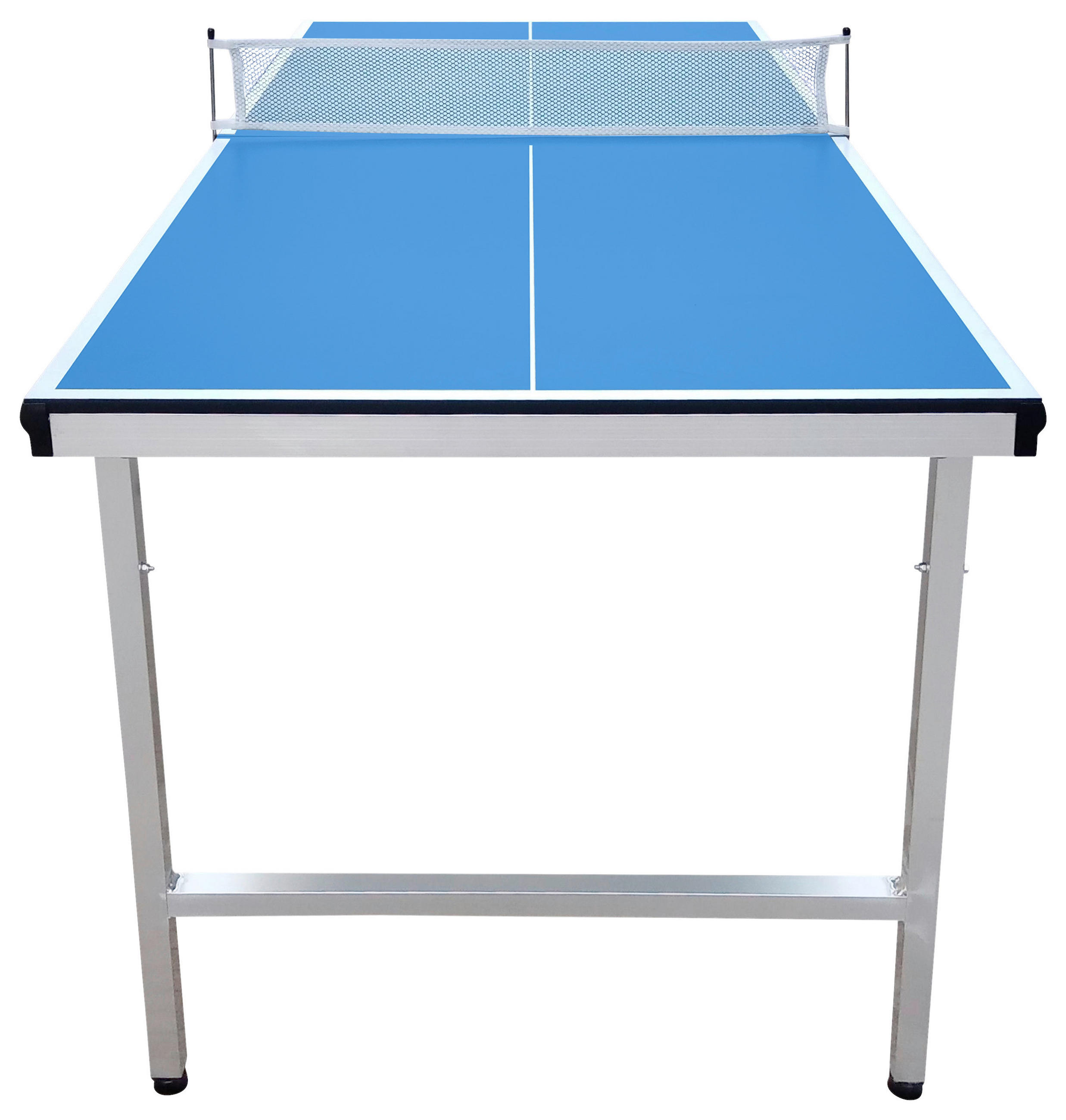 TISCHTENNISTISCH - Blau, Konventionell, Holz/Metall (67/69/150cm)