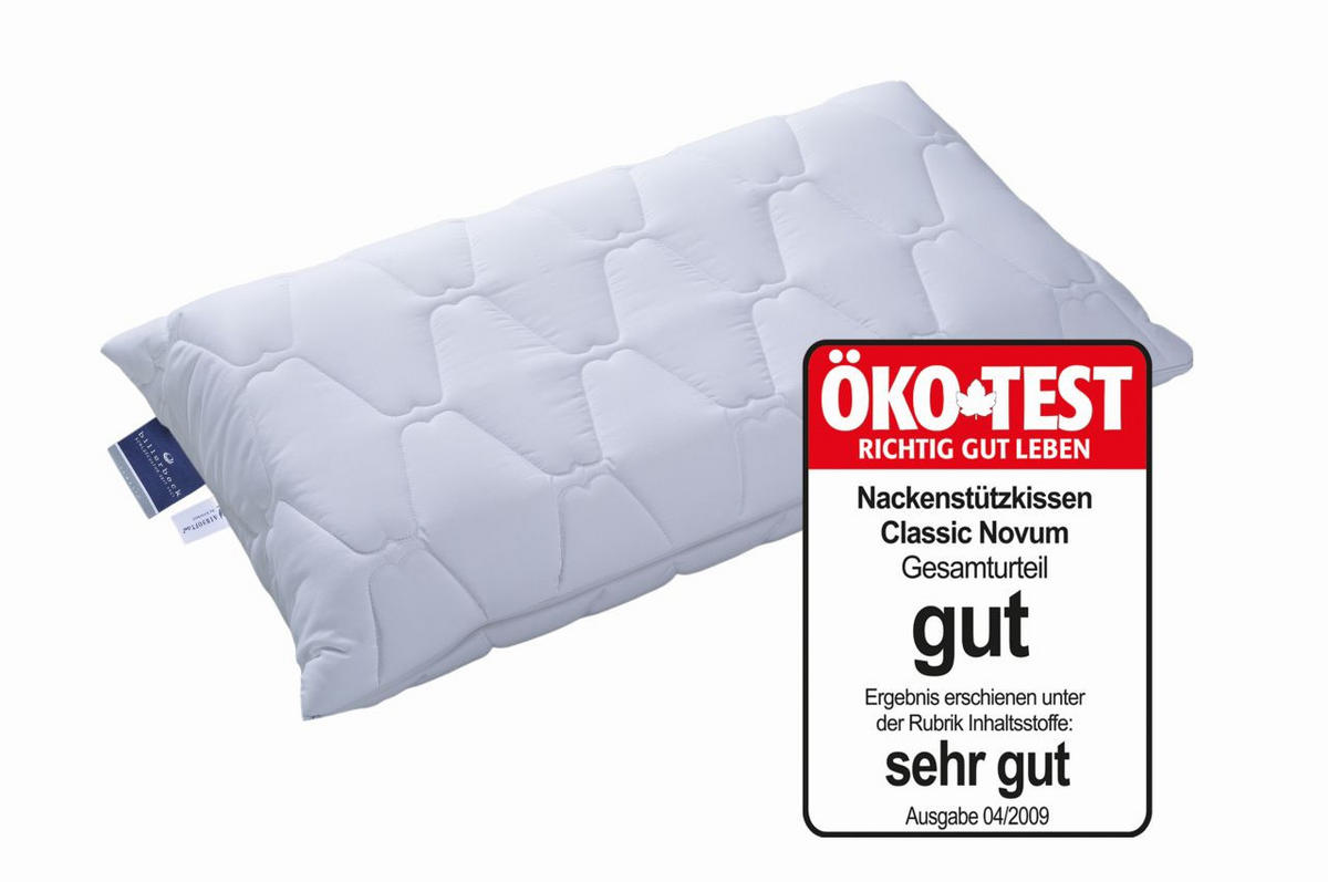NACKENSTÜTZKISSEN  40/80 cm  - Weiß, Basics, Textil (40/80cm) - Billerbeck