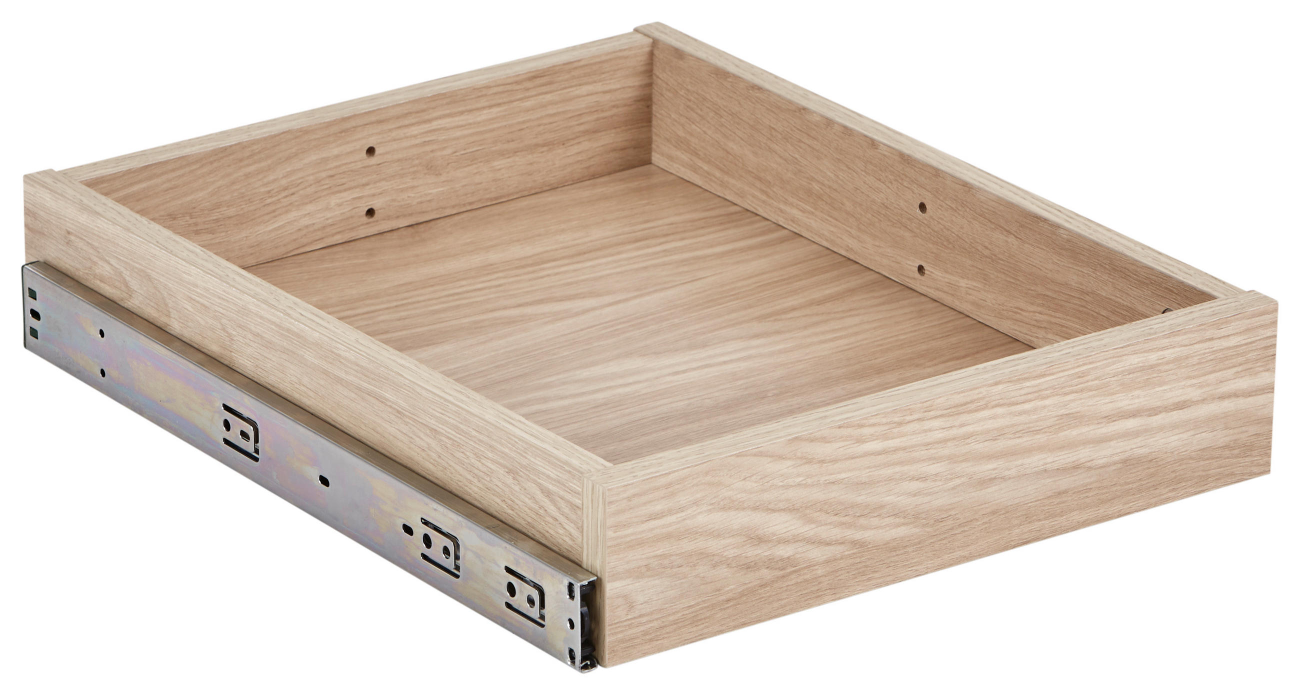 SCHUBLADE 46,8/8,1/37,5 cm - Eichefarben, Holzwerkstoff (46,8/8,1/37,5cm) - Hom`in