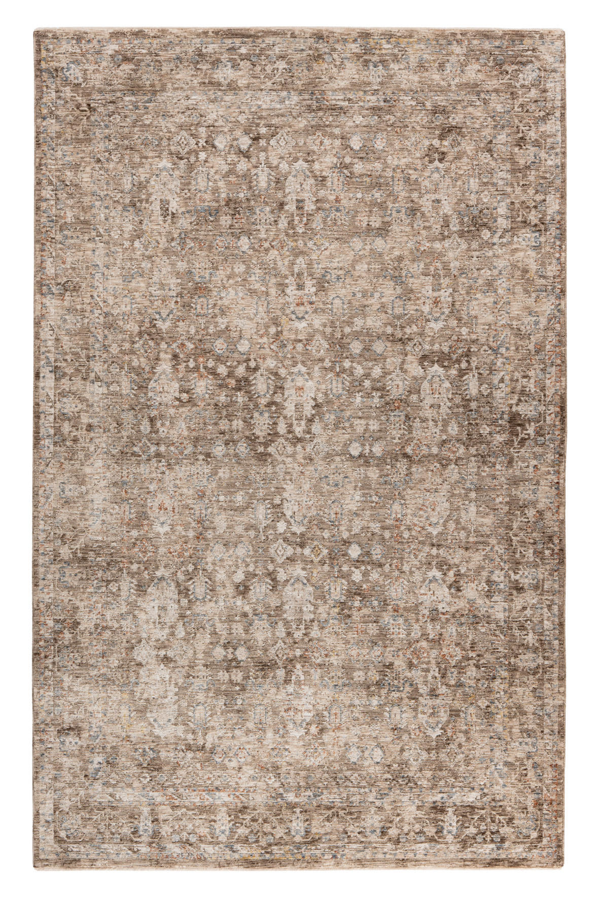 VINTAGE-TEPPICH 60/110 cm My Everest Cappuccino  - Cappuccino, Basics, Textil (60/110cm) - Obsession