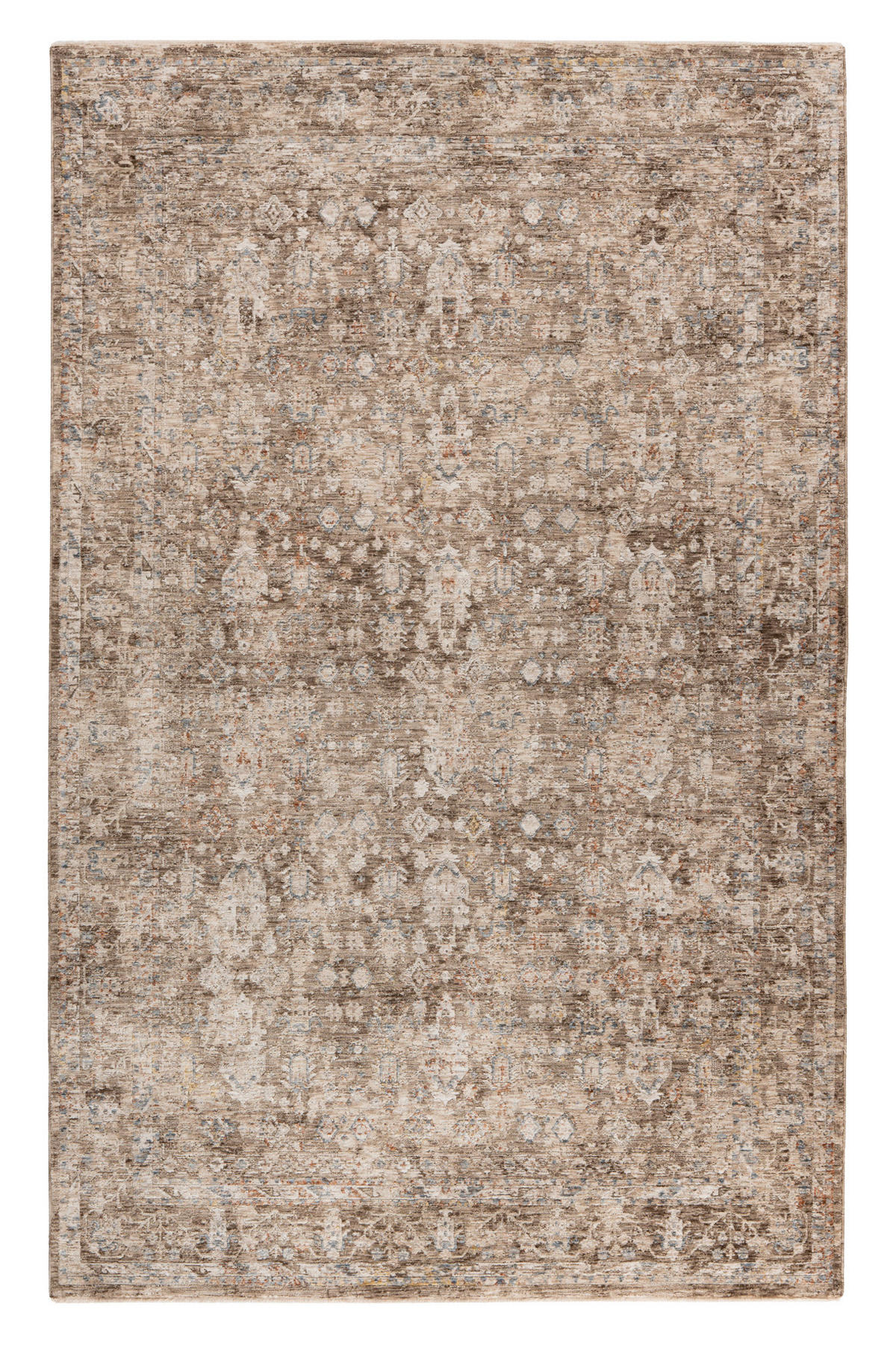 VINTAGE-TEPPICH 60/110 cm My Everest Cappuccino  - Cappuccino, Basics, Textil (60/110cm) - Obsession
